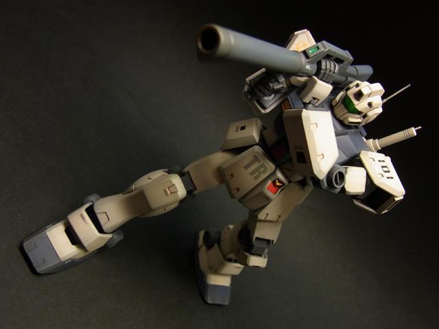 HGUC ジム改 製作その8 完成の完成。: 真夜中は別の顔 HGUC ジム改 製作その8 完成の完成。: 真夜中は別の顔